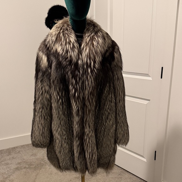 Saga Furs Jackets & Blazers - Luxurious SAGA Fox Fur Coat